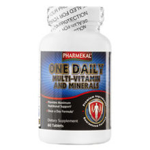 Viên uống vitamin tổng hợp Pharmekal One Daily Multivitamin 60 viên
